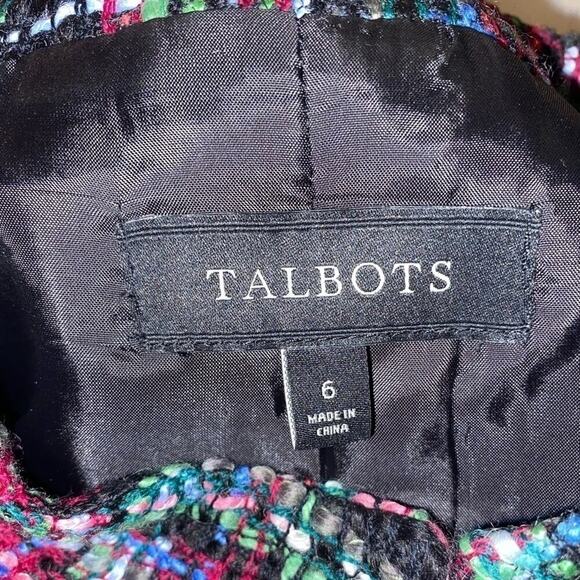 TALBOTS WOMENS “TWEED” JACKET SIZE 6 MINT - Picture 3 of 3